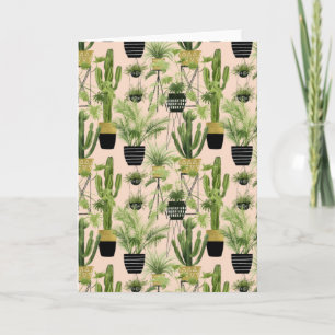 Indoor Oasis   Plant Lineup Pattern Kaart
