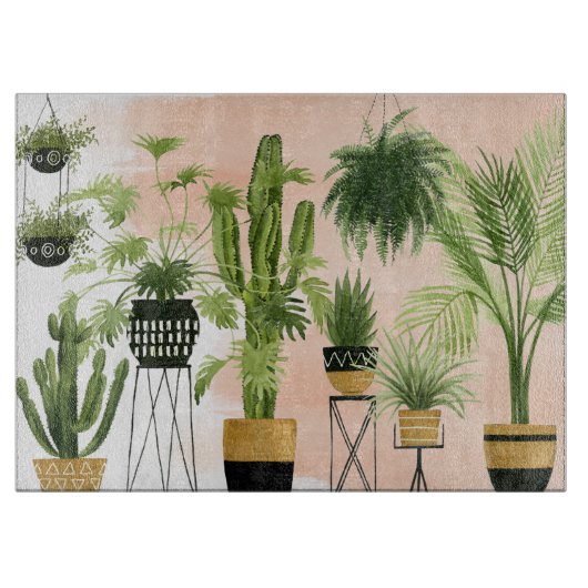 Indoor Oasis | Plant Lineup Snijplank (Voorkant)