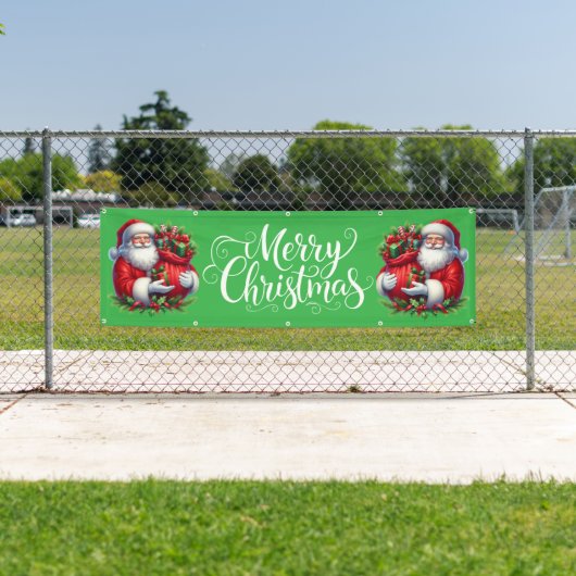 Indoor Outdoor Custom Banner-Merry Christmas Spandoek (Insitu)