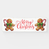 Indoor Outdoor Custom Banner-Merry Christmas Spandoek (Horizontaal)