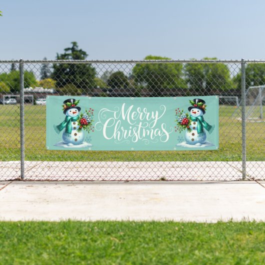 Indoor Outdoor Custom Banner-Merry Christmas Spandoek (Insitu)