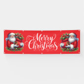 Indoor Outdoor Custom Banner-Merry Christmas Spandoek (Horizontaal)
