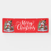 Indoor Outdoor Custom Banner-Merry Christmas Spandoek (Horizontaal)