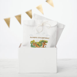 Indoor playground birthday party bedankzakje