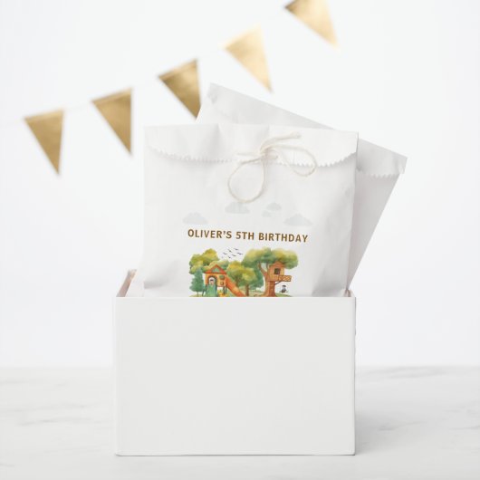 Indoor playground birthday party bedankzakje (Feest)