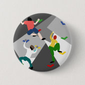 Indoor Rock-klimmen Ronde Button 5,7 Cm (Voorkant)