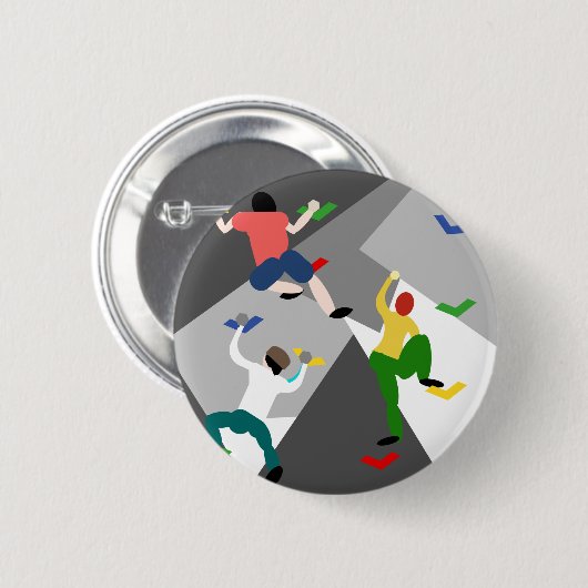 Indoor Rock-klimmen Ronde Button 5,7 Cm (Voorkant /achterkant)