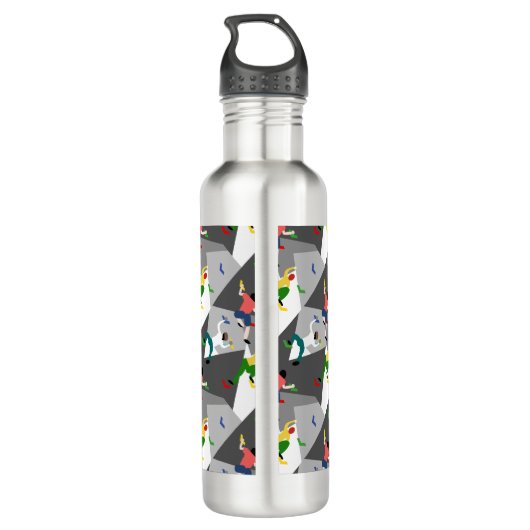 Indoor Rock-klimmen Waterfles (Achterkant)