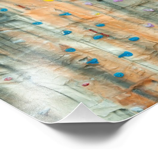 Indoor-rockklimwand Foto Afdruk (Hoek)