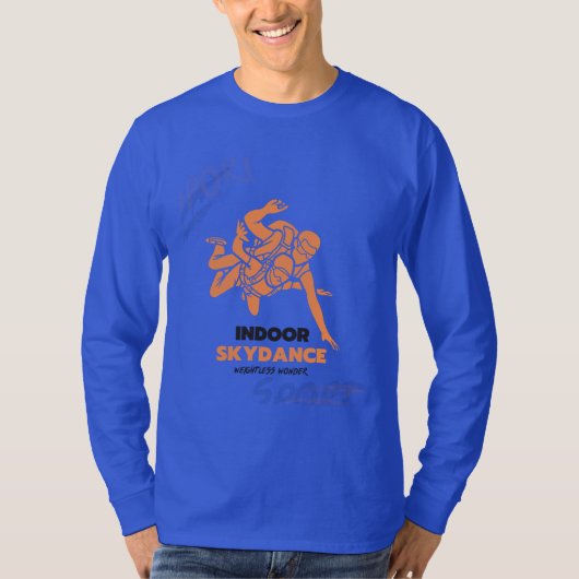 Indoor skydiving dans t-shirt (Voorkant)