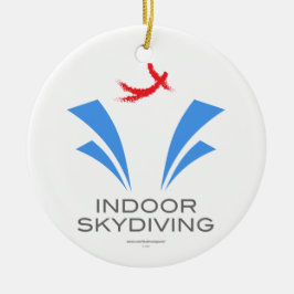 Indoor Skydiving Keramisch Ornament