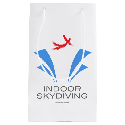 Indoor Skydiving Klein Cadeauzakje (Voorkant)