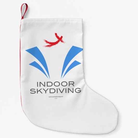 Indoor Skydiving Kleine Kerstsok (Voorkant)