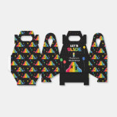 Indoor Slide Park Kids Playground Birthday Party Bedankdoosjes (Uitgevouwen)