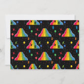 Indoor Slide Park Kids Playground Birthday Photo Kaart (Achterkant)