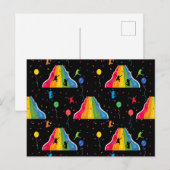 Indoor Slide Park Kids Playground  Briefkaart (Voorkant / Achterkant)