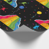 Indoor Slide Park Kids Playground  Cadeaupapier (Hoek)