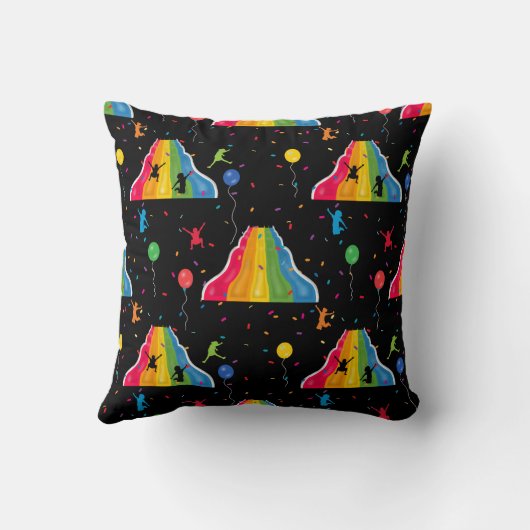 Indoor Slide Park Kids Playground Kussen (Achterkant)