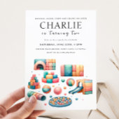 Indoor Soft Play Verjaardag uitnodiging