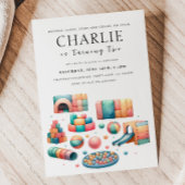 Indoor Soft Play Verjaardag uitnodiging