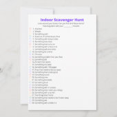 Indoor speurtocht kaart (Voorkant)