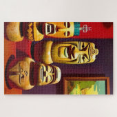 Indoor Tiki Life Ken Gage Art Legpuzzel (Horizontaal)