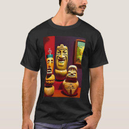 Indoor Tiki Life Ken Gage Art T-shirt