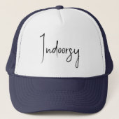 Indoorsy Script Funny Trucker Pet (Voorkant)