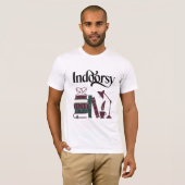 Indoorsy x Literatuur T-shirt (Voorkant volledig)