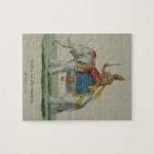 Indra, gegraveerd door Marlet et Cie (kleurenlitho Legpuzzel (Horizontaal)