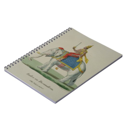 Indra, gegraveerd door Marlet et Cie (kleurenlitho Notitieboek (Linkerzijde)