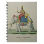 Indra, gegraveerd door Marlet et Cie (kleurenlitho Notitieboek (Voorkant)