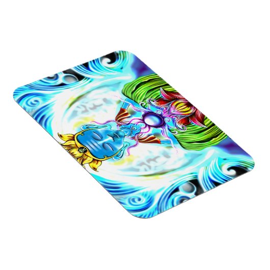 Indra Magnet 3in X 4in Magneet (Rechterzijde)