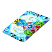 Indra Magnet 3in X 4in Magneet (Linkerzijde)