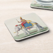 Indra of Devendra uit 'L'Inde francaise..', eng. Bier Onderzetter (Linkerzijde)