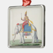 Indra of Devendra uit 'L'Inde francaise..', eng. Metalen Ornament (Links)