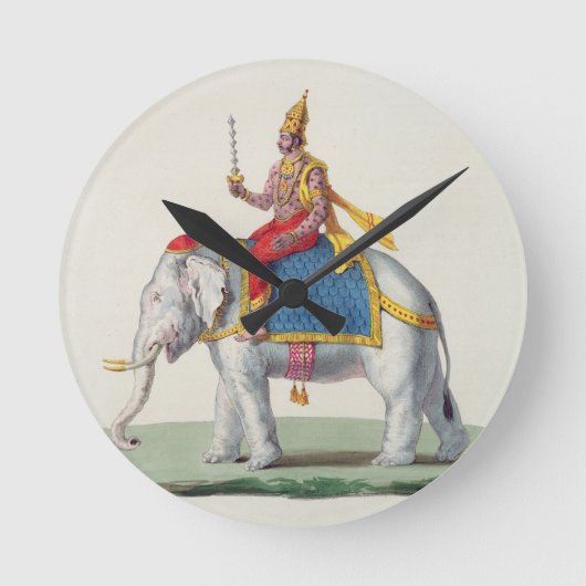 Indra of Devendra uit 'L'Inde francaise..', eng. Ronde Klok (Voorkant)