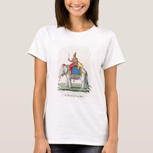 Indra of Devendra uit 'L'Inde francaise..', eng. T-shirt (Voorkant)