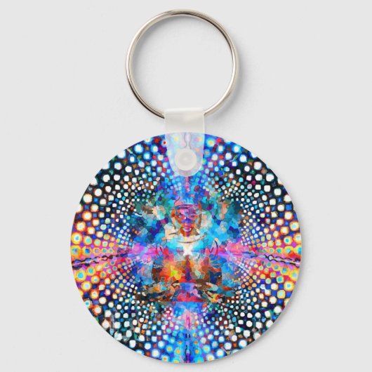 Indra's Net Sleutelhanger (Voorkant)