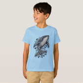 indringbare walvis t-shirt (Voorkant volledig)