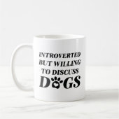 Indringende Honden Koffiemok (Links)