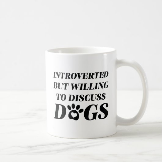 Indringende Honden Koffiemok (Rechts)