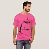Indringers stelen UFO's T-shirt (Voorkant volledig)