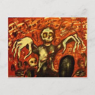 Indringers uit het graf briefkaart