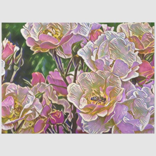indruk floral 12193 tissuepapier (Voorkant)
