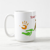 Indruk Native American Geïnspireerd Koffiemok (Links)