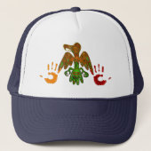 Indruk Native American Geïnspireerd Trucker Pet (Voorkant)