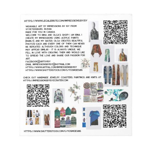 Indrukken promoten door ISY Notitieblok (Voorkant)