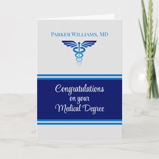 Indrukwekkend! Afstuderen medische graad Kaart (Voorkant)