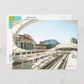 Indrukwekkend West-Uitzicht, Union Station, Denver Briefkaart (Voorkant / Achterkant)